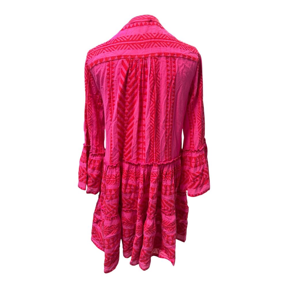 Devotion Twins Ella Dress Pink Red - Picture 6 of 8